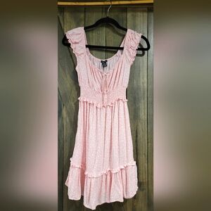Rue21 pink heart dress XS